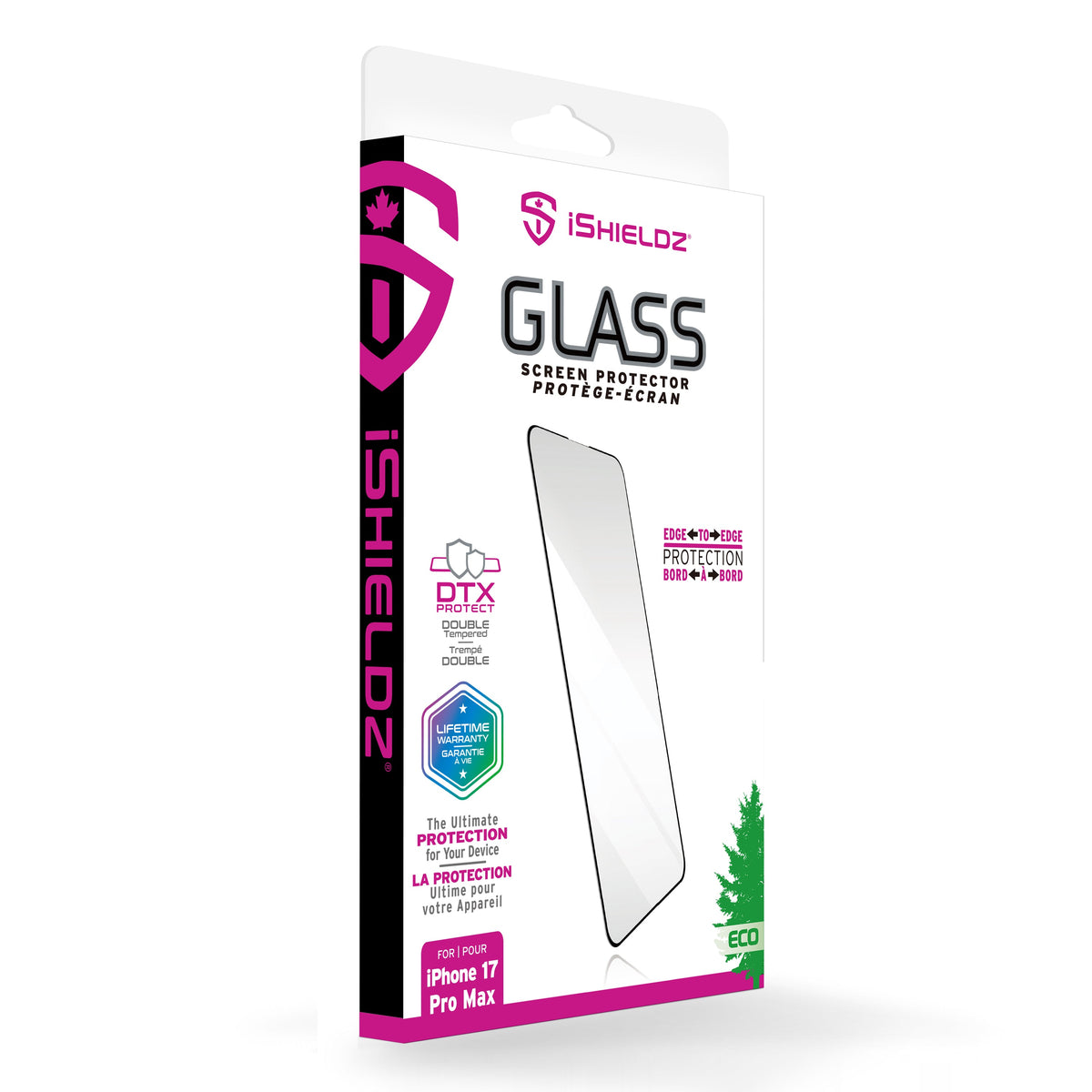 Edge-to-Edge DTX Glass Screen Protector for Apple iPhone