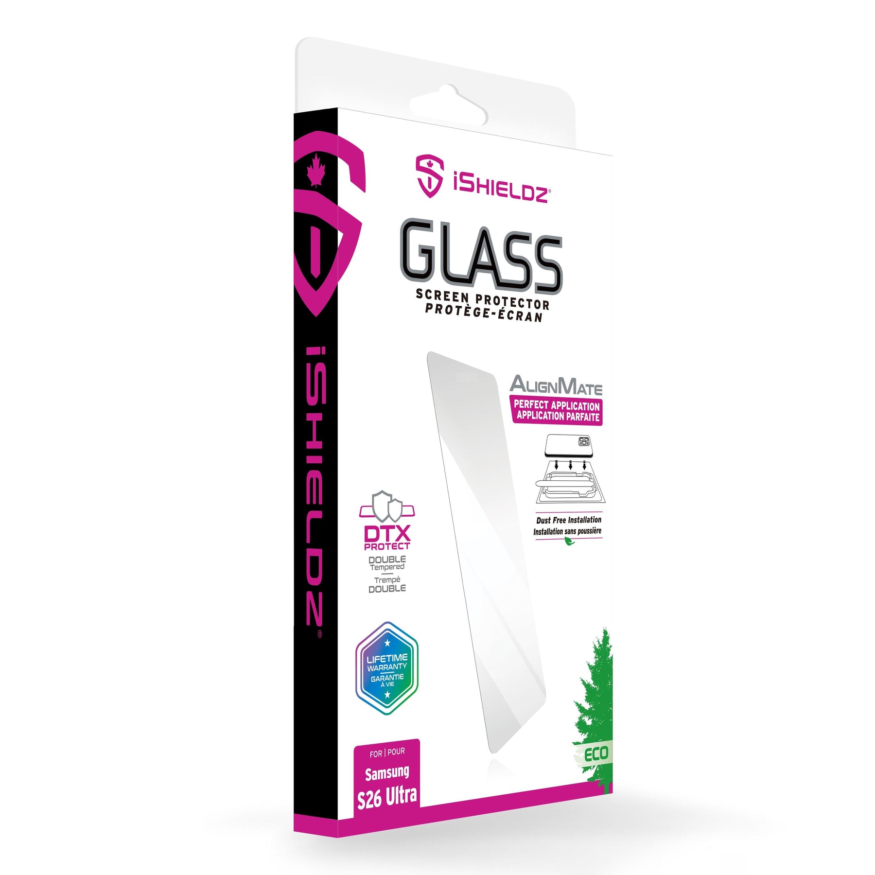 AlignMate DTX Glass Screen Protector for Samsung Galaxy