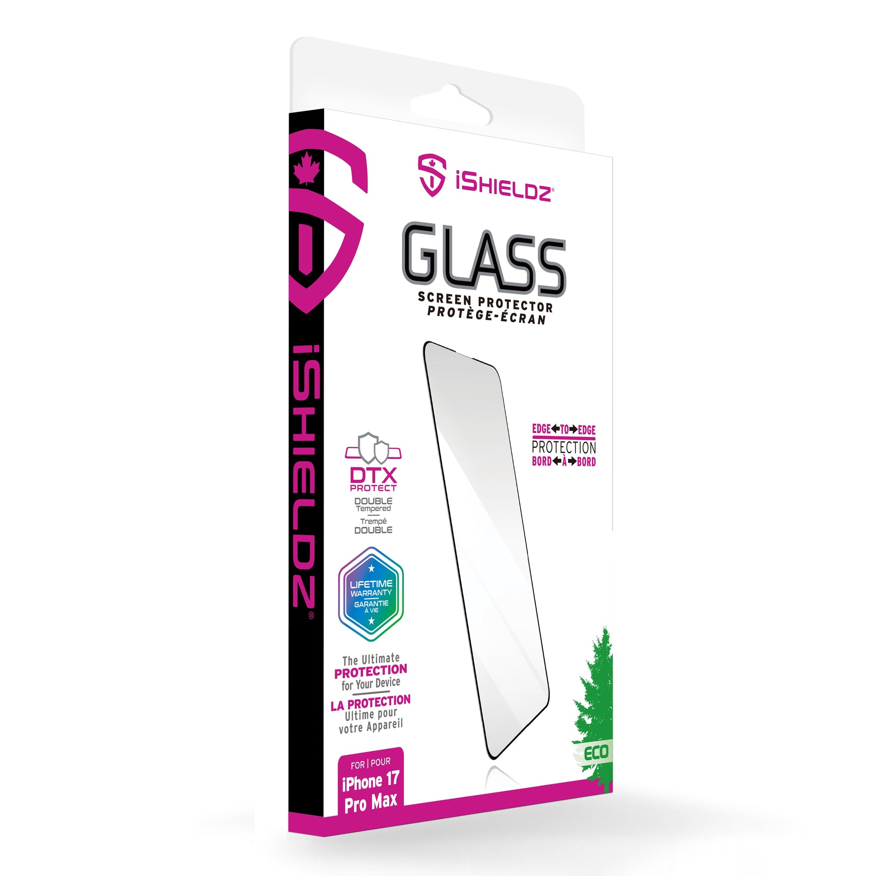 Edge-to-Edge DTX Glass Screen Protector for Apple iPhone