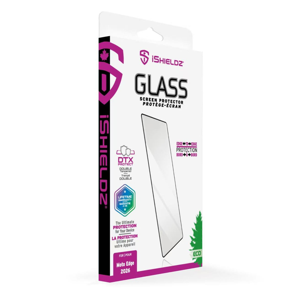 Edge-to-Edge DTX Glass Screen Protector for Motorola